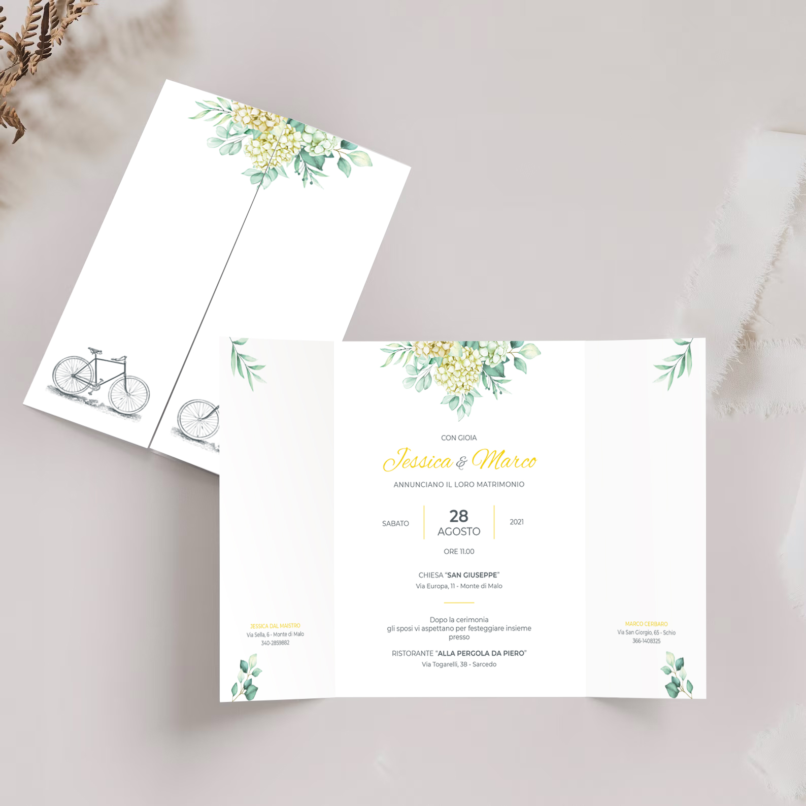 Inviti e coordinati per matrimonio